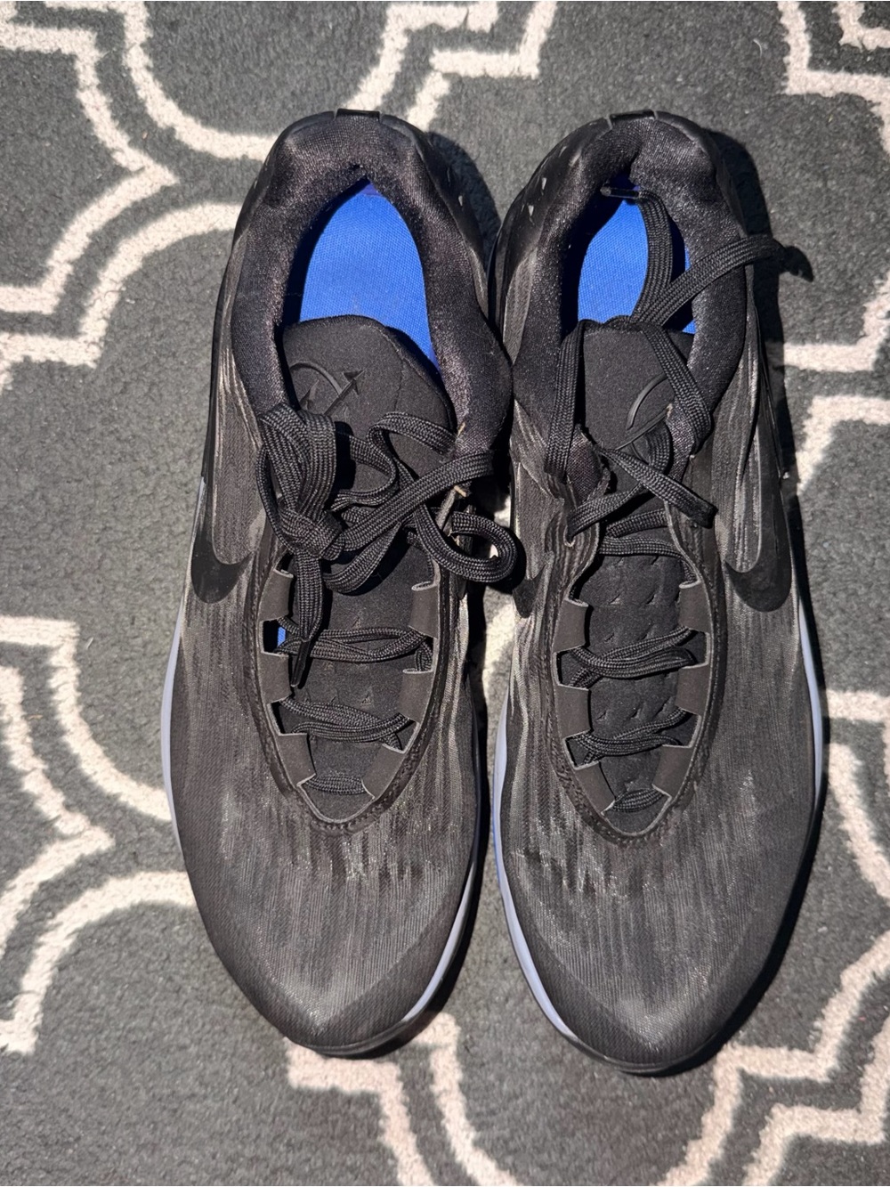 Nike Zoom GT Cut 2 Black Racer Blue - Size 15 Men
